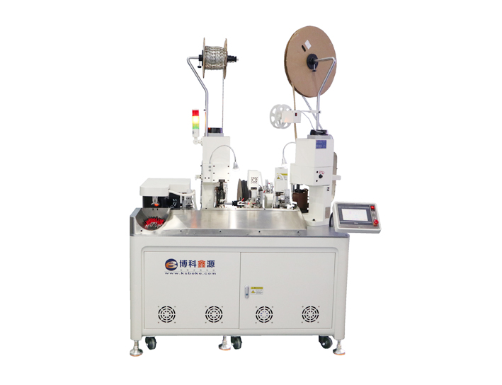 BK-D1-H全自動雙頭打端烘熱縮套管機